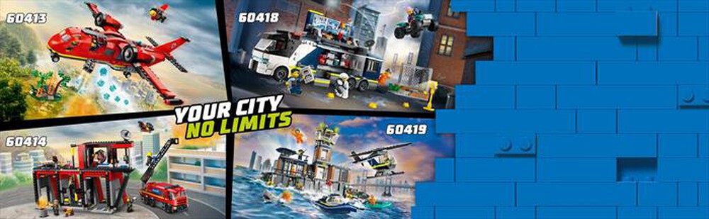 Immagine del prodotto LEGO - CITY Fire Caserma dei pompieri e autopompa 60414