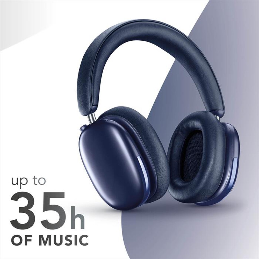 Immagine del prodotto MUSIC SOUND - Cuffia wireless BTHEADBMSAURIXB AURIX-Blu