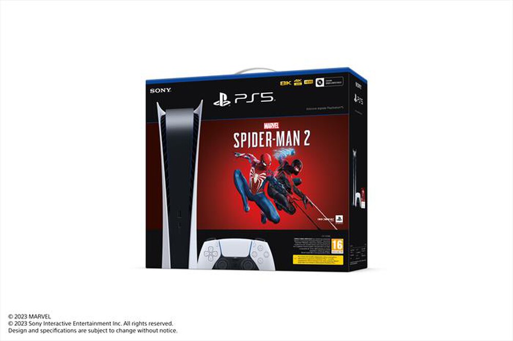 Immagine del prodotto SONY COMPUTER - BUNDLE SPIDER-MAN 2 VCH/PS5 DIGI C/ITA