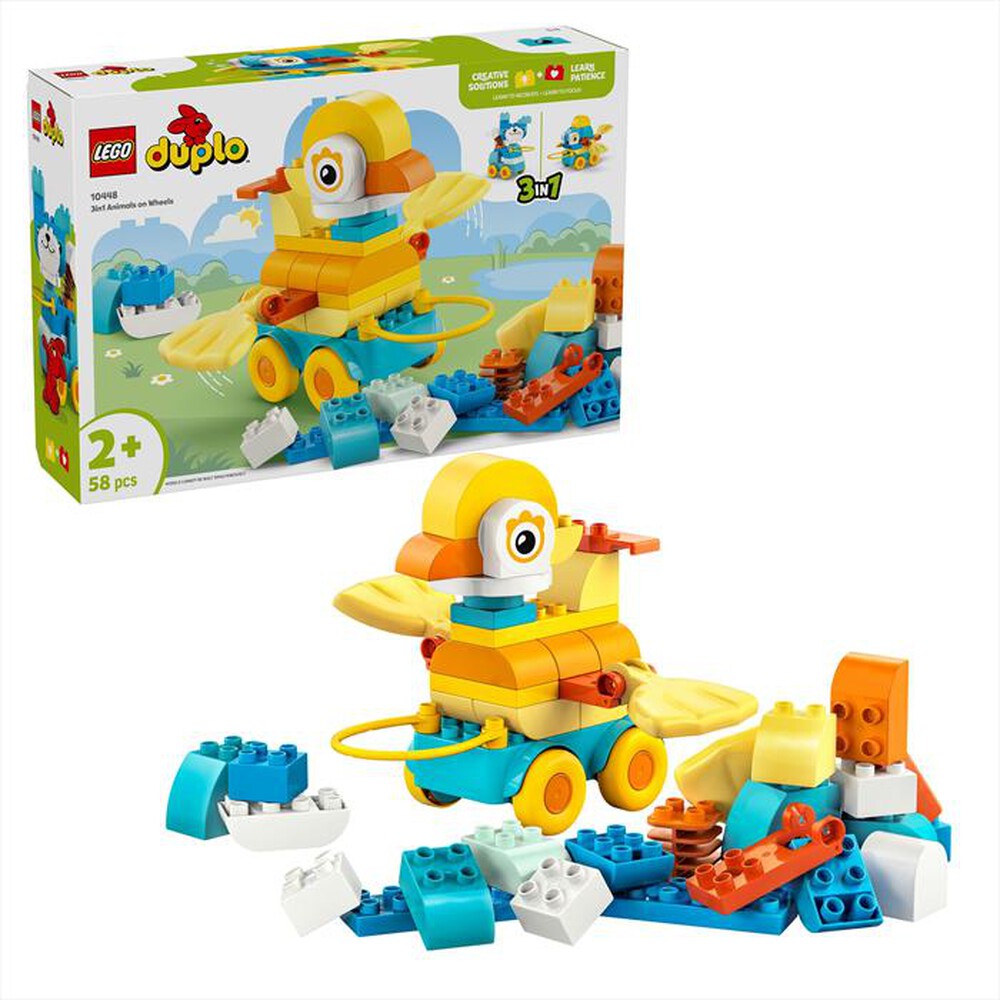 Immagine del prodotto LEGO - DUPLO Town Animali su ruote 3 in 1 10448