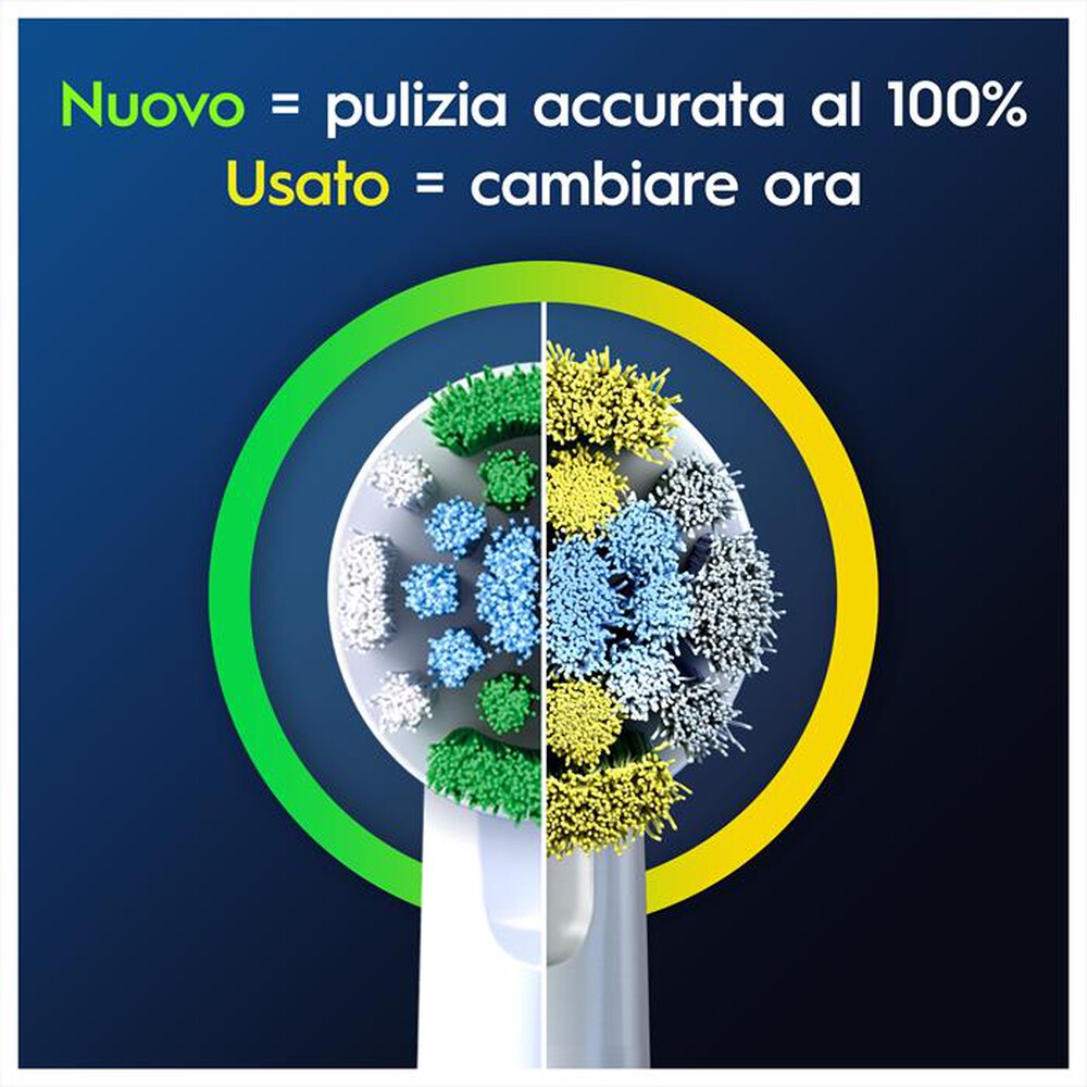 Immagine del prodotto ORAL-B - Testine ricambio EB20RX 5 CT PRECISIONCLEAN IT FFS-BIANCO