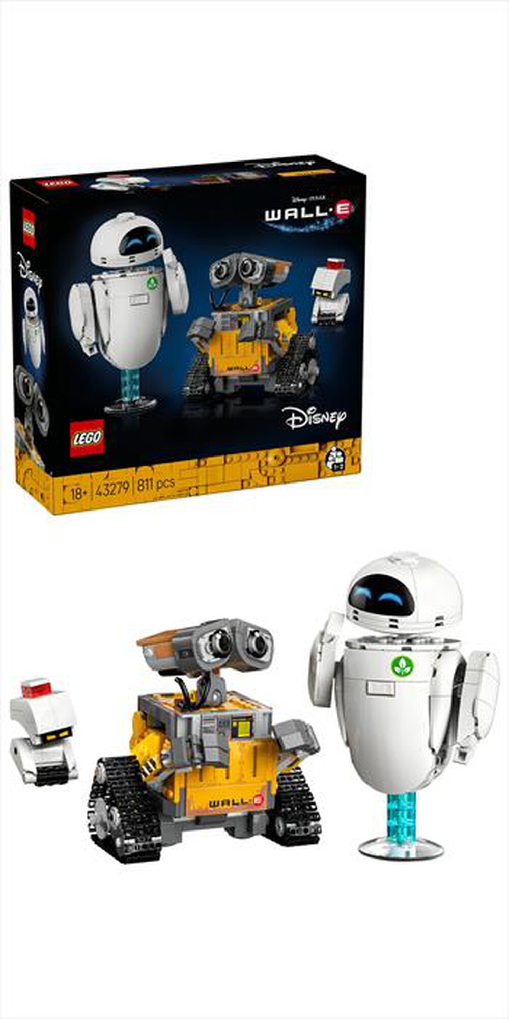 Immagine del prodotto LEGO - DISNEY Pixar WALL-E e EVE 43279