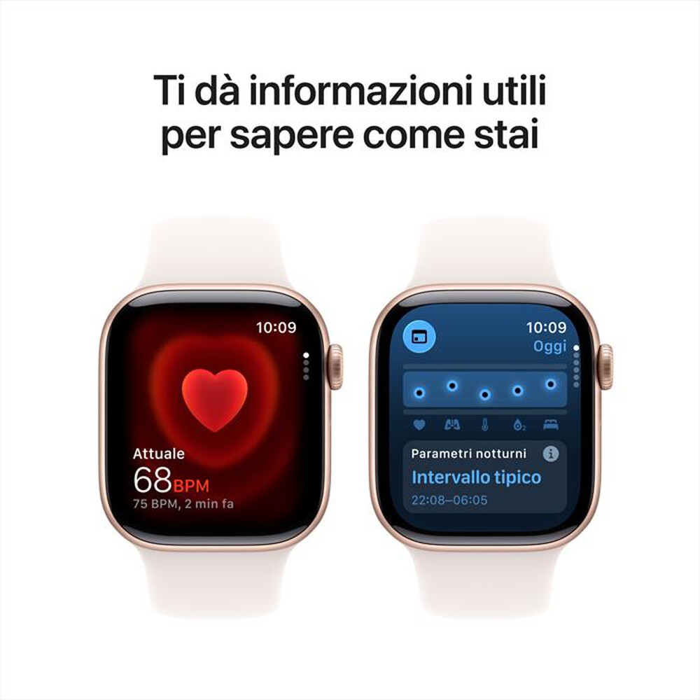 Immagine del prodotto APPLE - Watch Series 11 GPS + Cellular 42mm Alluminio-Oro Rosa - Band Rosa Fard S/M