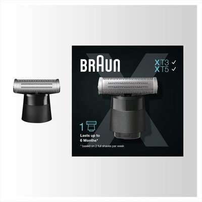 BRAUN - SERIES X LAMA DI RICAMBIO XT10-NERO