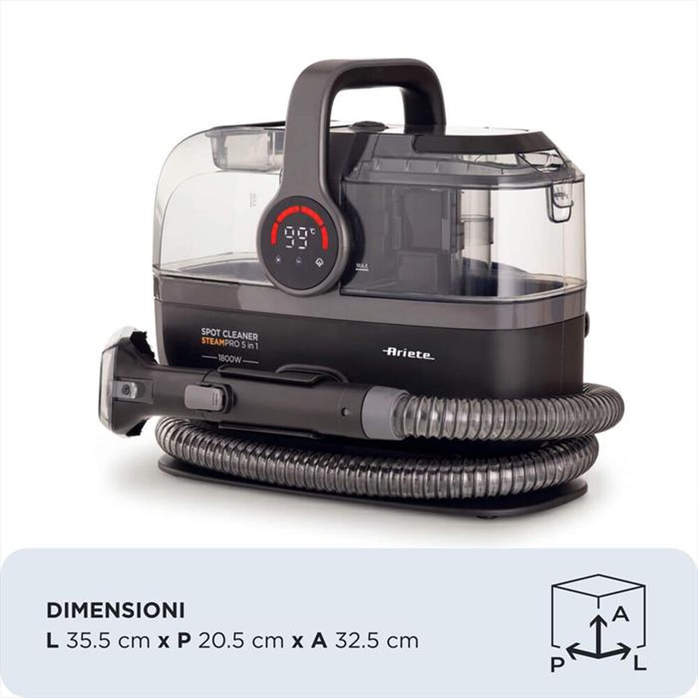 Immagine del prodotto ARIETE - SPOT CLEANER STEAM PRO 5IN1 2484-Nero
