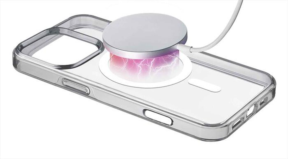 Immagine del prodotto CELLULARLINE - Cover GLOSS MAG per iPhone 16 Pro-Transparent