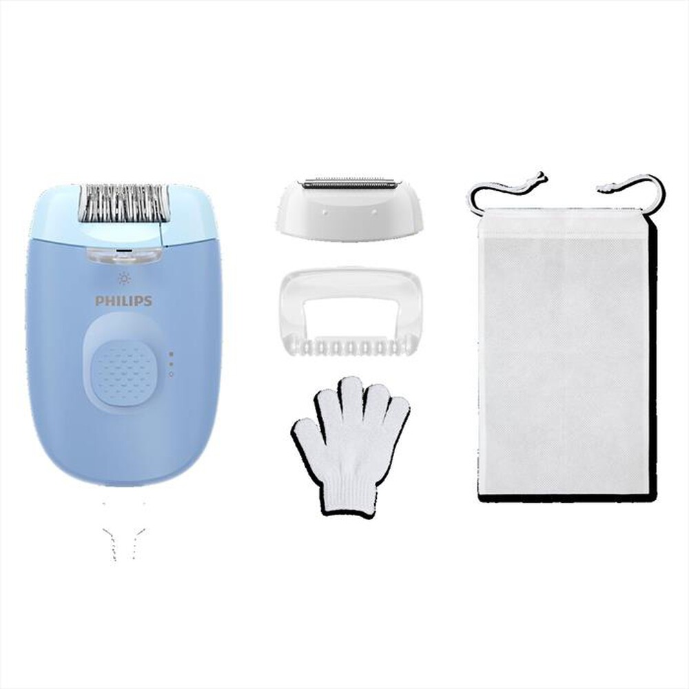 Immagine del prodotto PHILIPS - Epilatore SERIE 4000 BRE247/00-azzurro