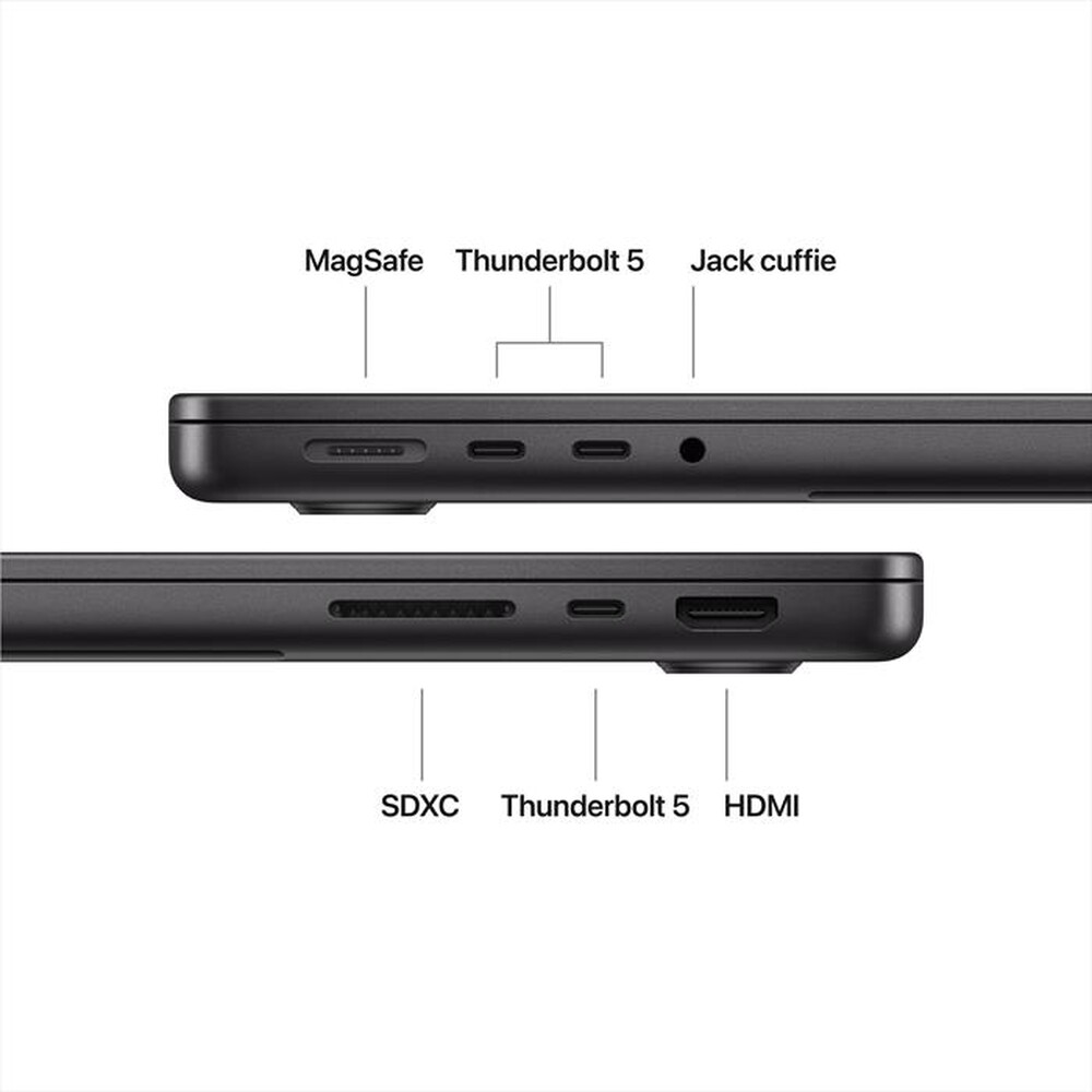 Immagine del prodotto APPLE - MacBook Pro 14" M5 Pro Core 18 CPU 20 GPU 24GB 2TB-Nero siderale