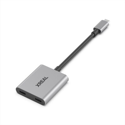 XREAL - HUB POWER Adattatore &ldquo;power & play&rdquo;-Grigio