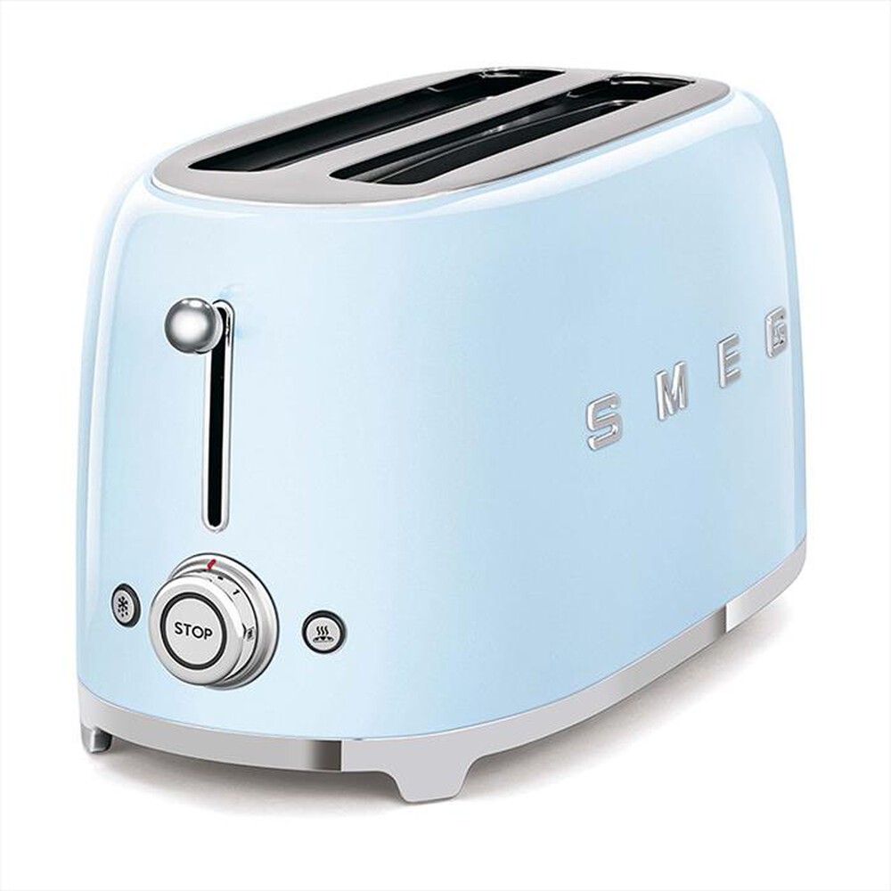 Immagine del prodotto SMEG - Tostapane 50's Style 2x4 fette &ndash; TSF02PBEU-azzurro