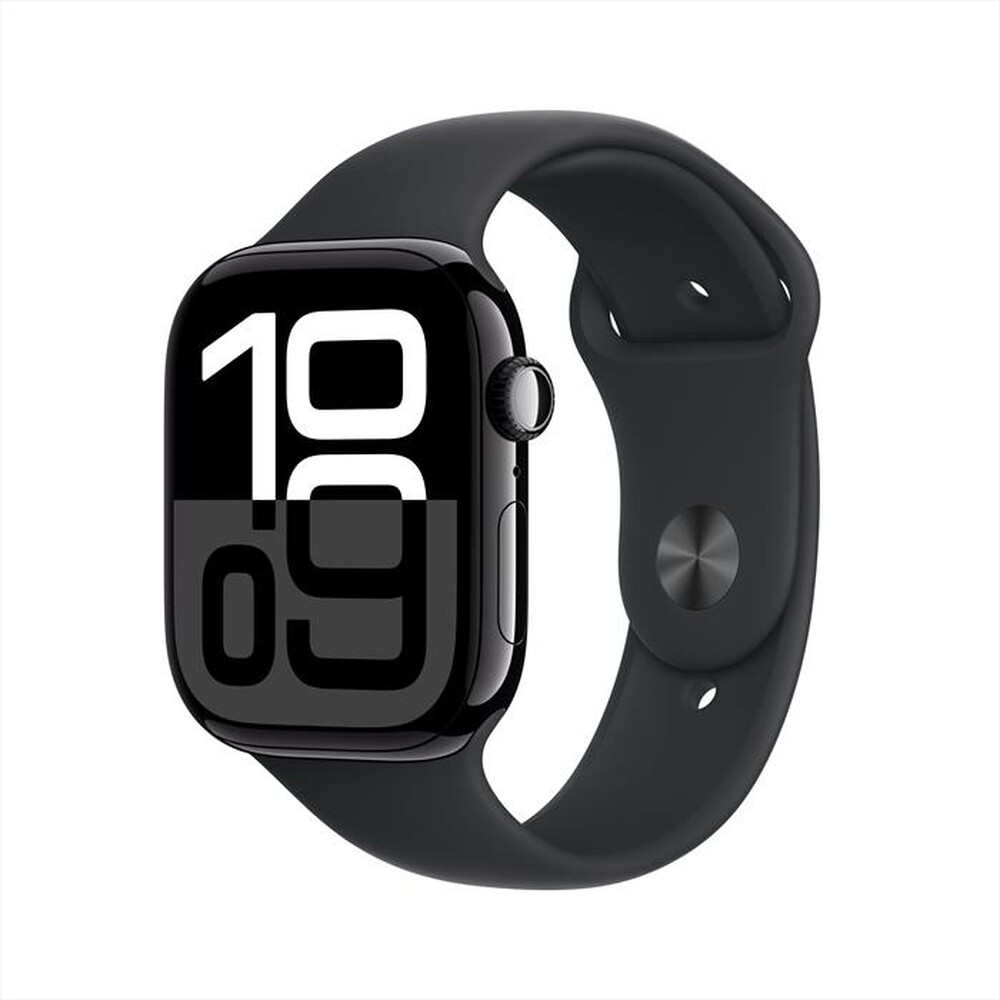 Immagine del prodotto APPLE - Watch Series 10 GPS 46mm Alluminio-Jet Black Sport Band Nero S/M