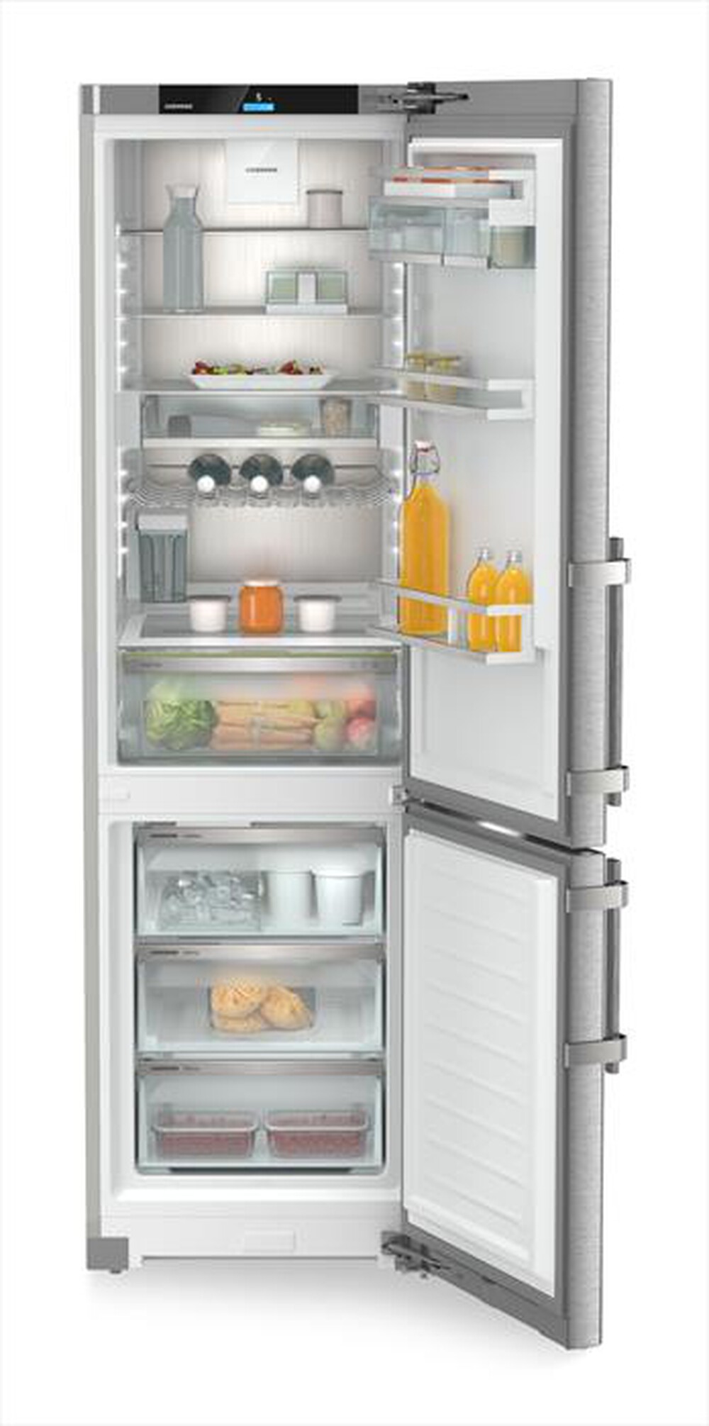 Immagine del prodotto LIEBHERR - Frigorifero combinato CNSDD 5763-20 Classe D-Acciaio SmartSteel / Silver