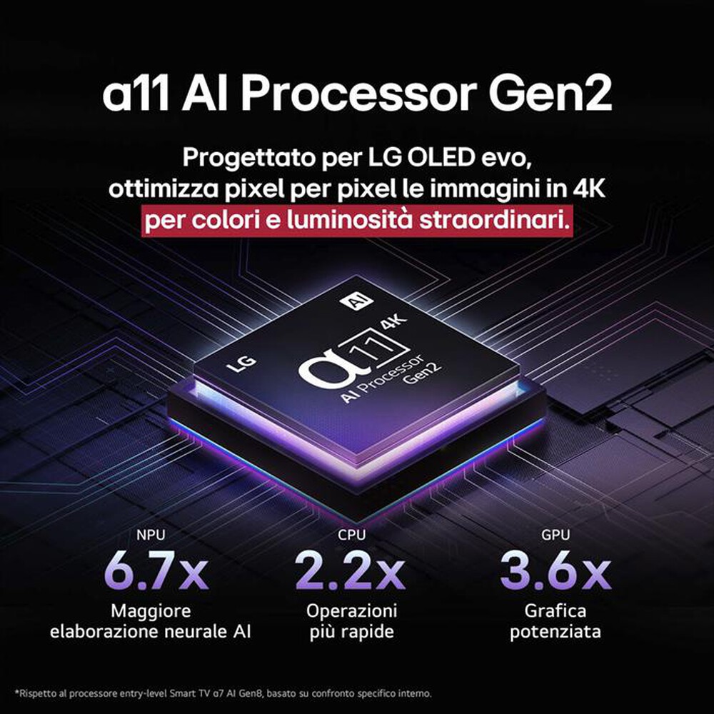 Immagine del prodotto LG - Smart TV OLED evo AI UHD 4K 48" OLED48G56LS-Silver
