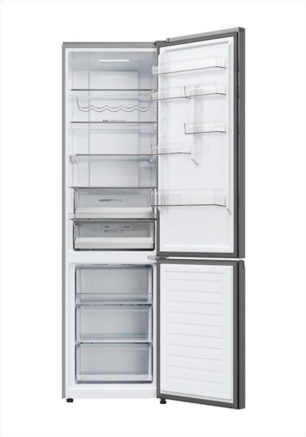 Immagine del prodotto HAIER - Frigorifero combinato HDPW5620ANPD Classe A 409 lt-Platino