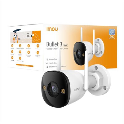 IMOU - Telecamera da esterno BULLET 3 2K-BIANCO