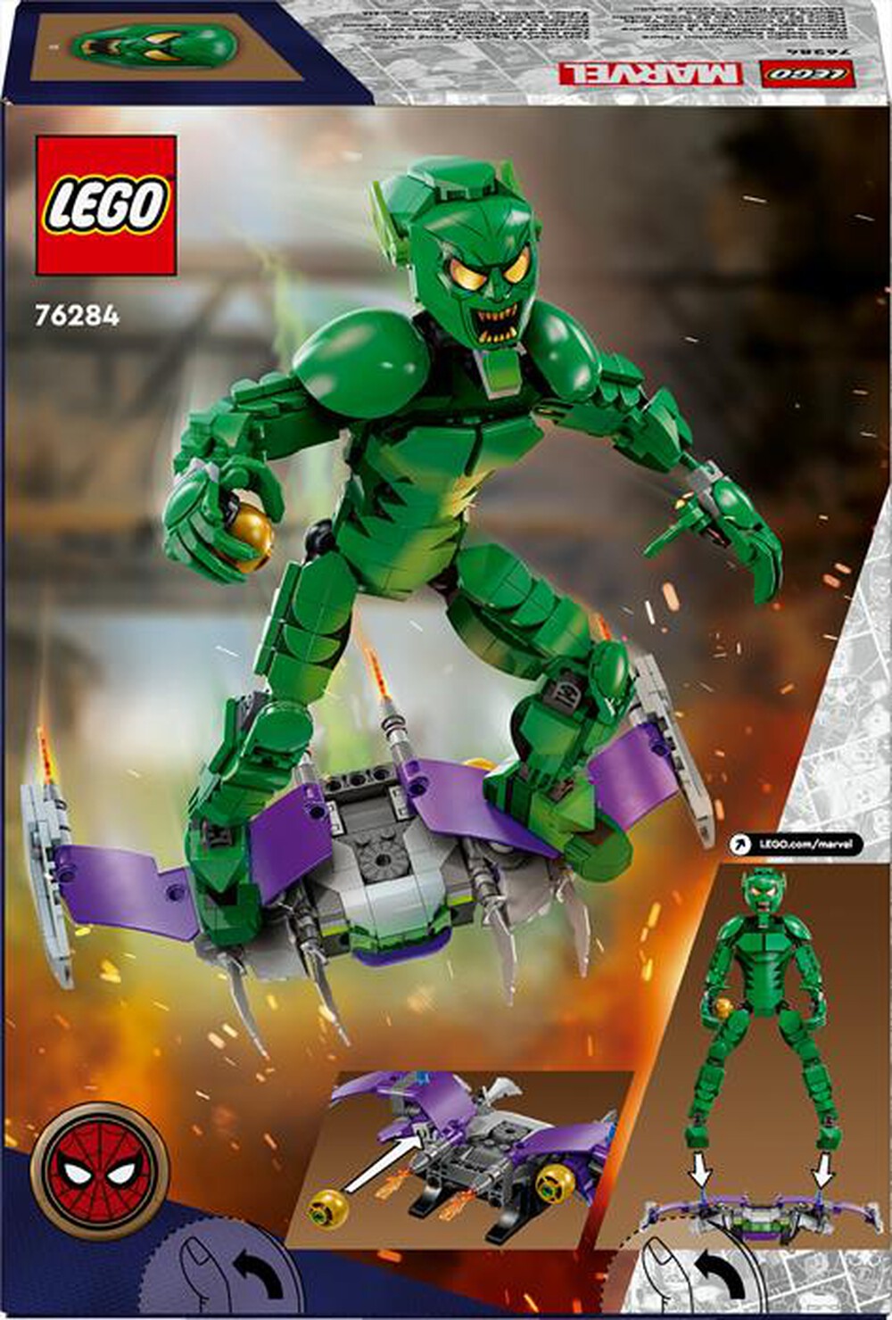 Immagine del prodotto LEGO - SUPER HEROES Personaggio costruibile Goblin 76284