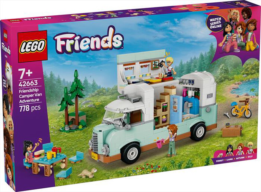 Immagine del prodotto LEGO - FRIENDS Avventura sul camper dell&rsquo;amicizia 42663