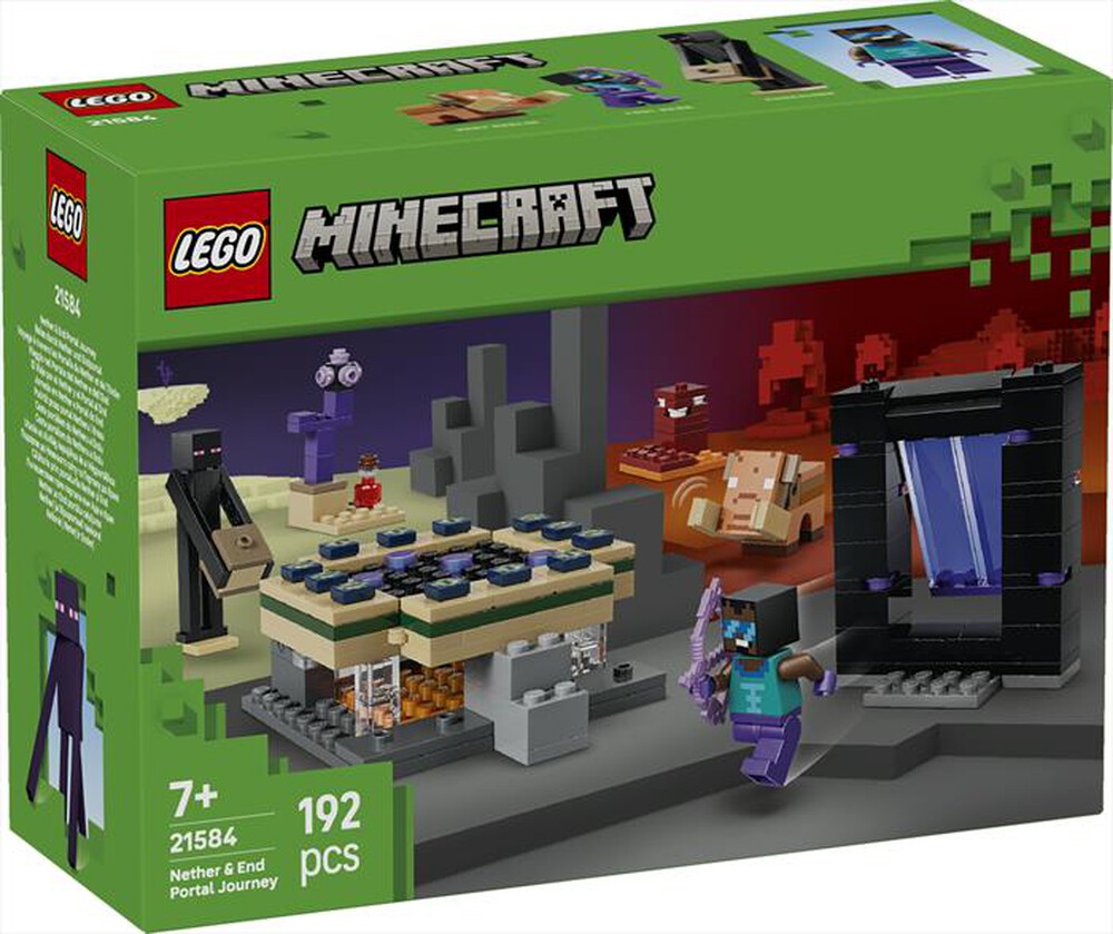 Immagine del prodotto LEGO - MINECRAFT Viaggio nel Portale del Nether - 21584