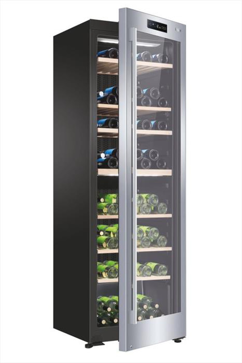 Immagine del prodotto HAIER - Cantinetta WS137GDNFI Classe F 137 bottiglie-Nero