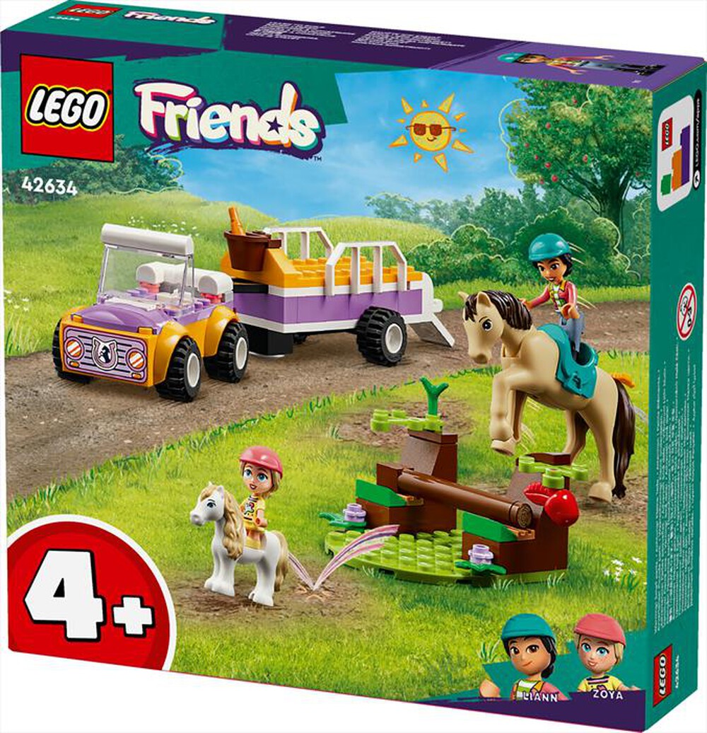 Immagine del prodotto LEGO - FRIENDS Rimorchio con cavallo e pony 42634