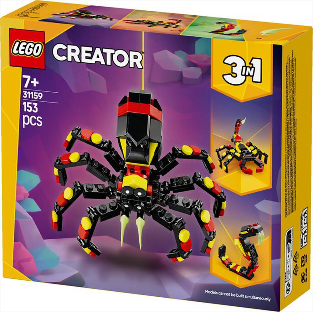 Immagine del prodotto LEGO - CREATOR Animali selvatici ragno trasformista 31159