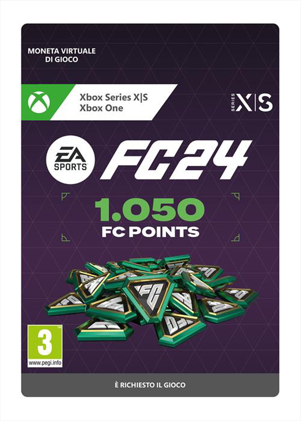 Immagine del prodotto MICROSOFT - EA SPORTS FC 24 1050 FC POINTS