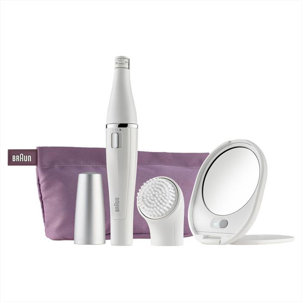 Immagine del prodotto BRAUN - Face 830  miniepilatore + spazzola viso-Bianco