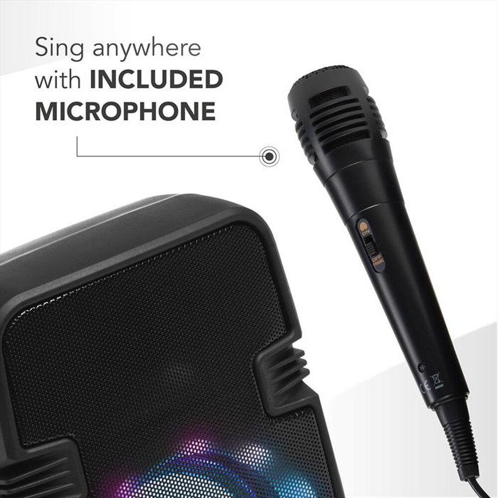 Immagine del prodotto CELLULARLINE - Speaker Bluetooth KARAOKE BTSPKMSKARAOKEK