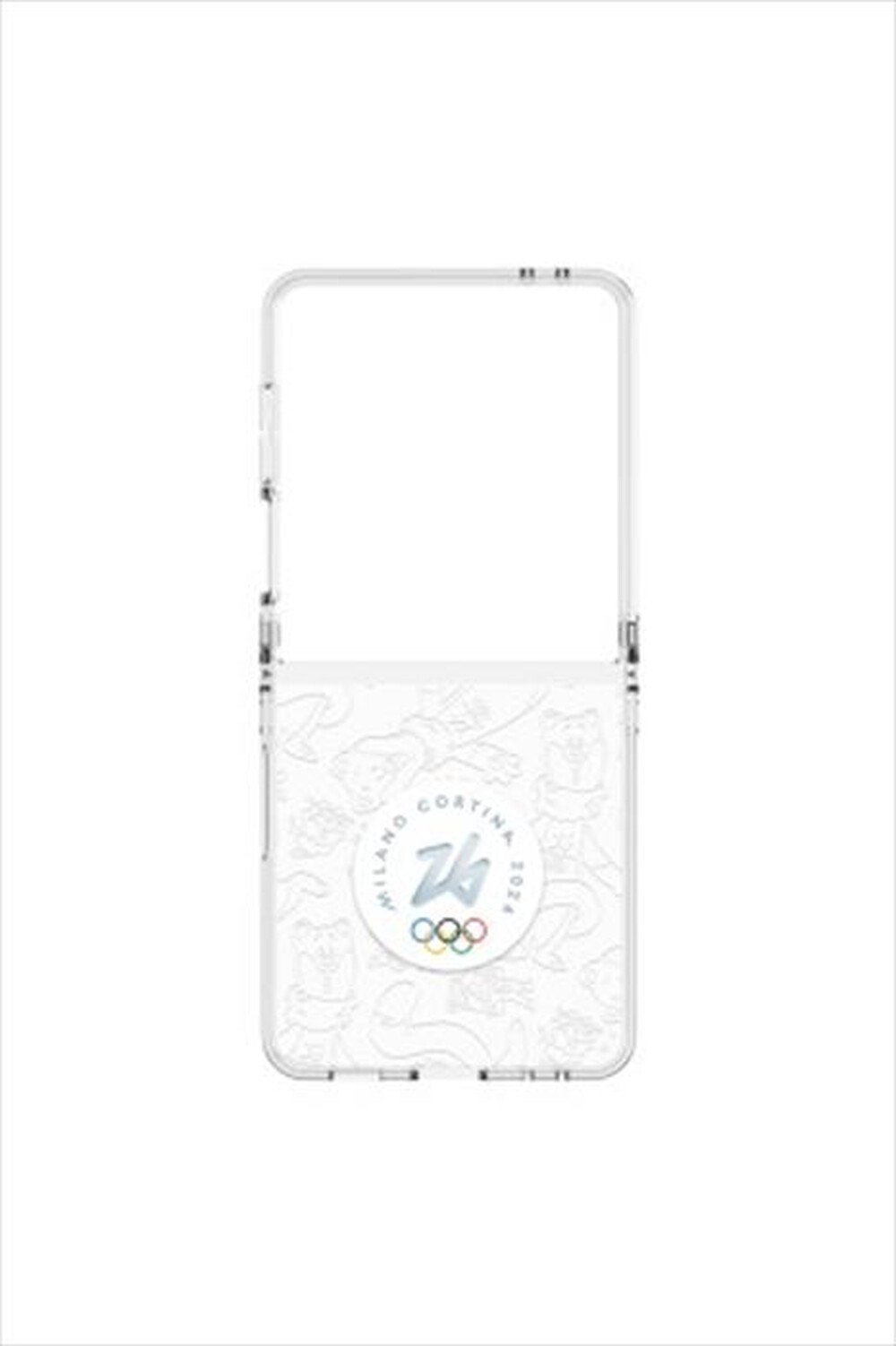 Immagine del prodotto SAMSUNG - Cover OLYMPIC CASE per Galaxy Z Flip7-Transparent