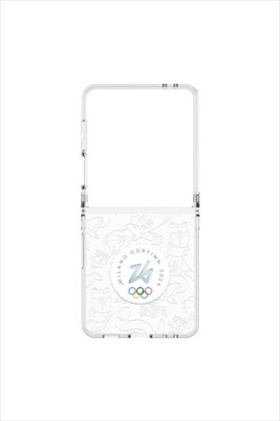 SAMSUNG - Cover OLYMPIC CASE per Galaxy Z Flip7-Transparent