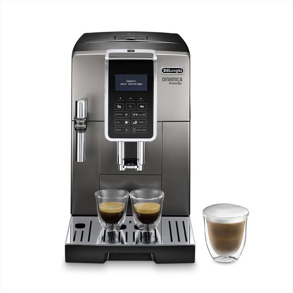 Immagine del prodotto DE LONGHI - Macchina da caff&egrave; Dinamica Aroma Bar ECAM359.37.TB-TITANIO E NERO