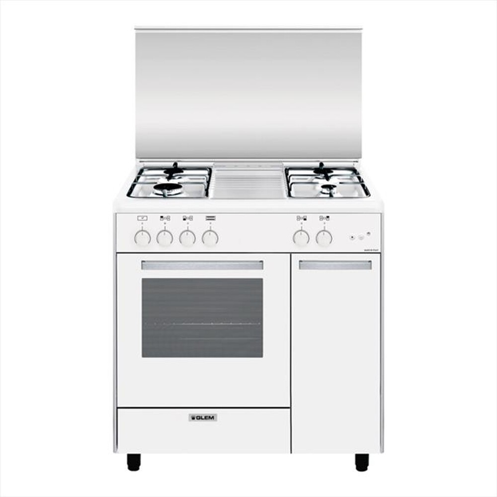 Immagine del prodotto GLEM GAS - Cucina a gas AS854GX Classe A-Bianco