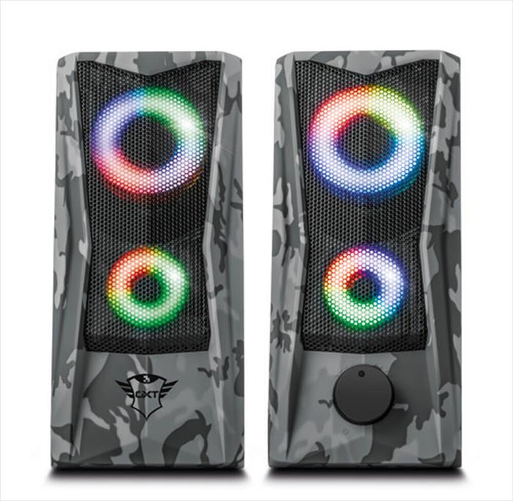 Immagine del prodotto TRUST - GXT 606 JAVV RGB 2.0 SPEAKER SET-Camouflage