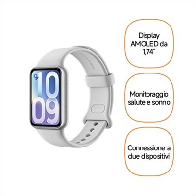 XIAOMI - SMART BAND 10 PRO-Silver