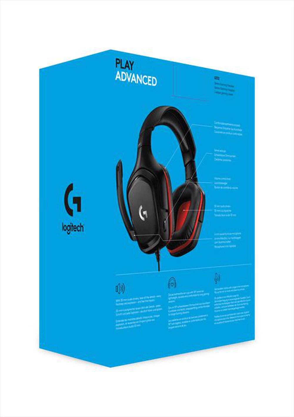 Immagine del prodotto LOGITECH - G332-Nero