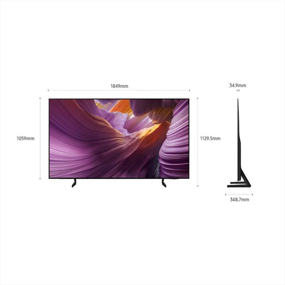 Immagine del prodotto SAMSUNG - Smart TV OLED UHD 4K 83" QE83S85FAEXZT-Graphite Black