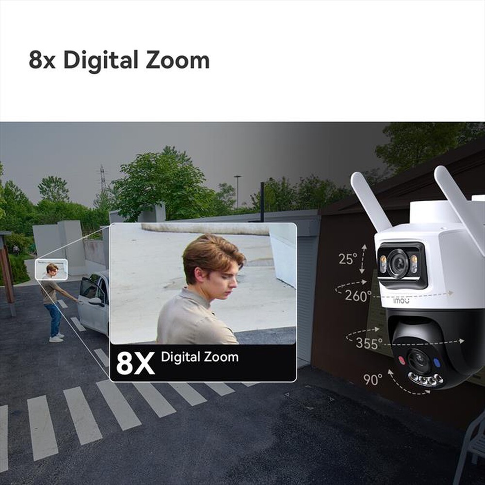 Immagine del prodotto IMOU - Telecamera da esterno AOV DUAL KIT-BIANCO