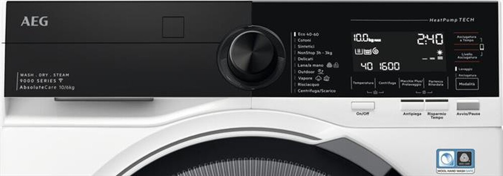 Immagine del prodotto AEG - Lavasciuga LWR9C166IAB 10/6 Kg Classe C-Bianco