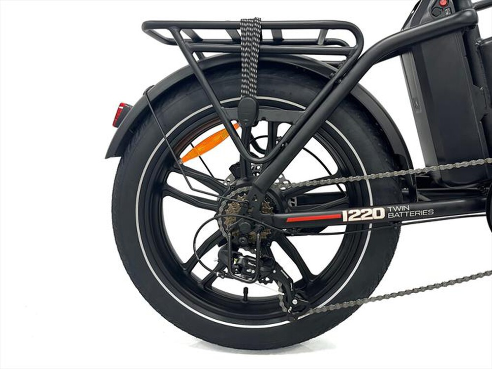 Immagine del prodotto ARGENTO - E-Bike IRON MAX TWIN BATTERIES-GRIGIO/ROSSO