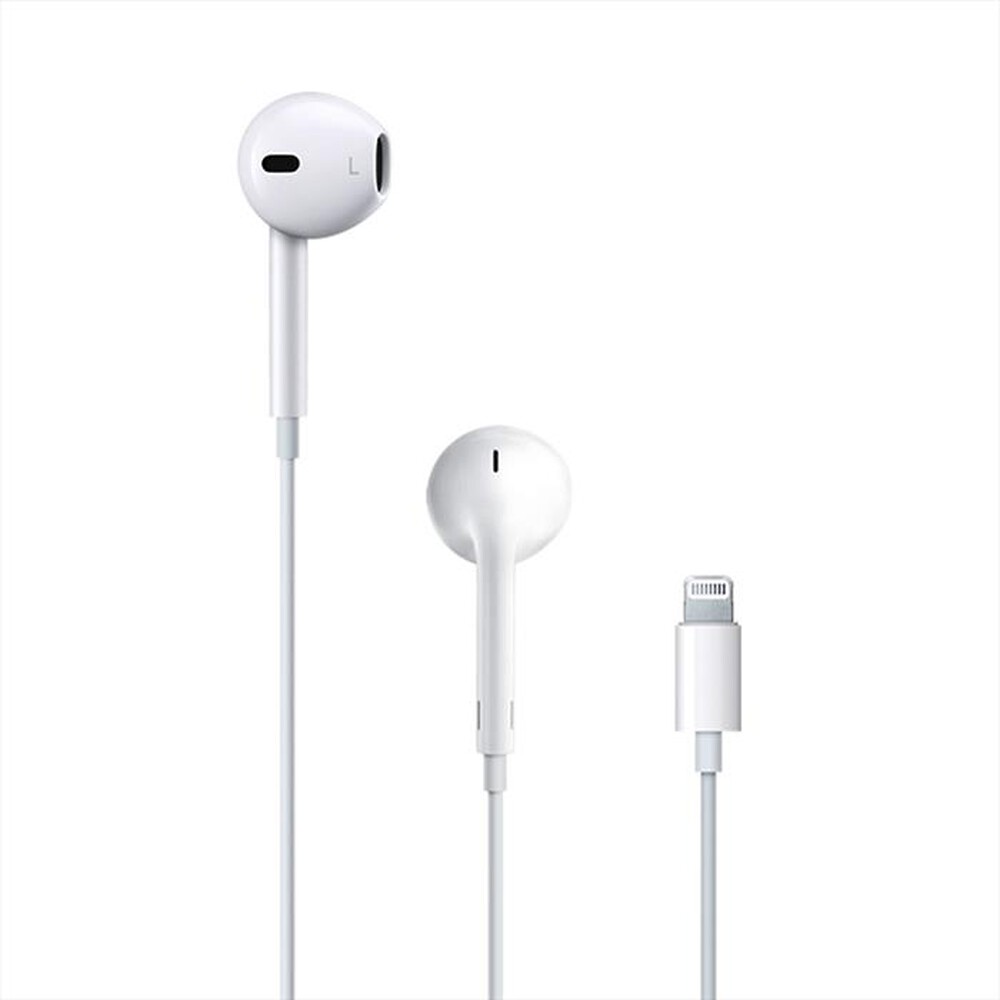 Immagine del prodotto APPLE - Auricolari EarPods con connettore Lightning-Bianco