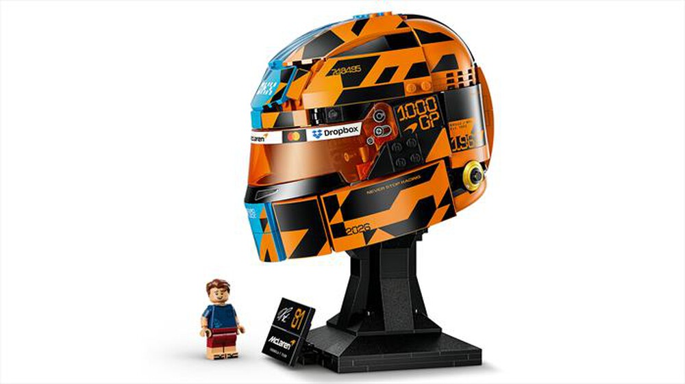Immagine del prodotto LEGO - EDITIONS Casco di Oscar Piastri McLaren - 43017-Multicolore