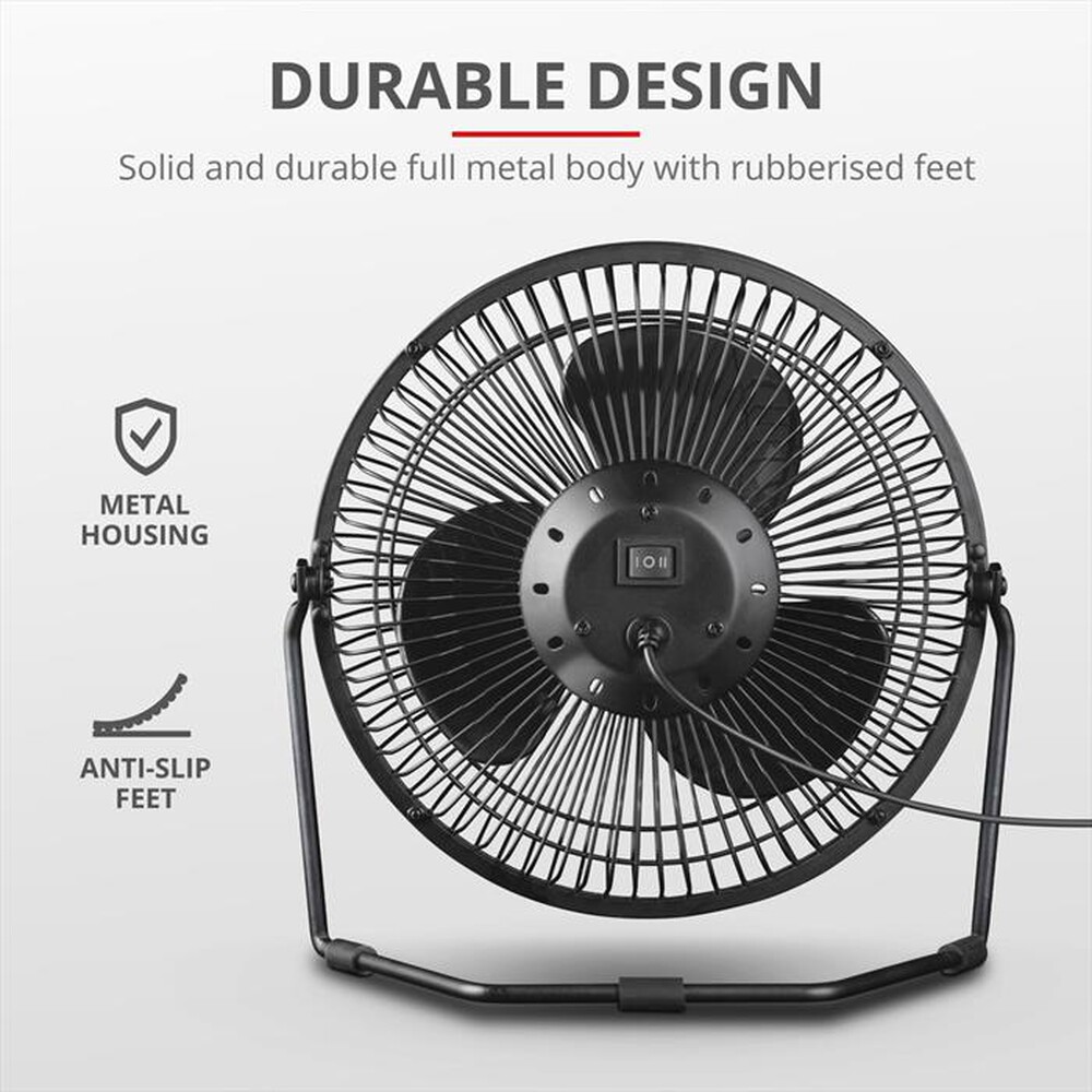 Immagine del prodotto TRUST - BLAZE USB COOLING FAN-Black