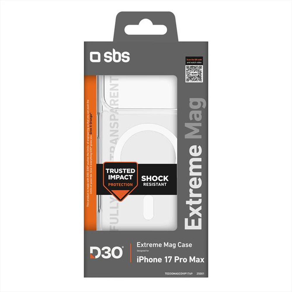 Immagine del prodotto SBS - Full cover glass iPhone 17 Pro Max/16 Pro Max-Nero