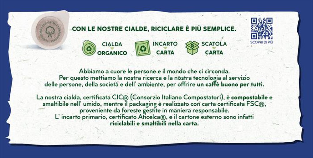 Immagine del prodotto CAFFE BORBONE - Cialda DEKA 50PZ