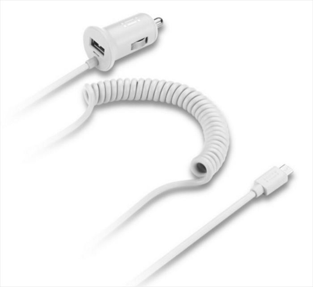 Immagine del prodotto AIINO - Samsung Car Charg 1USB2.4A built-in-Bianco