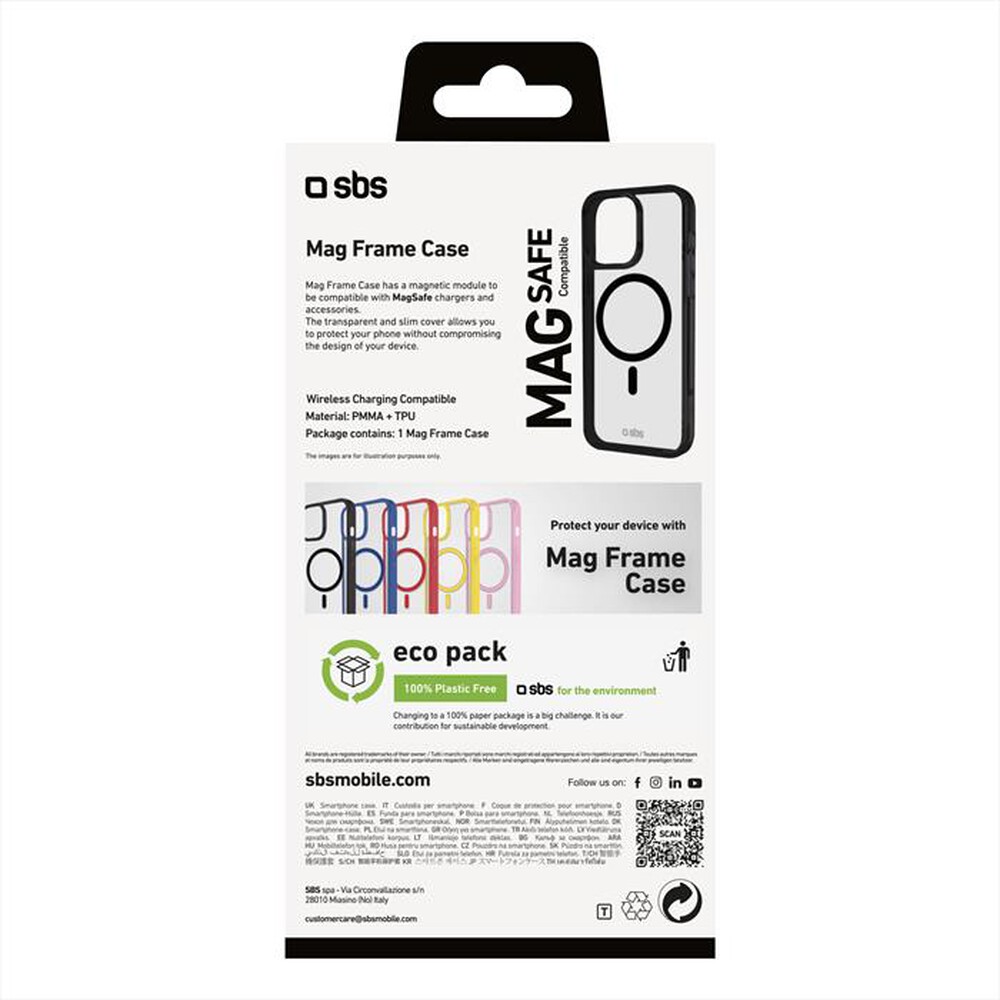 Immagine del prodotto SBS - Cover TEMAGCOLIP1661PK iPhone 16 Pro