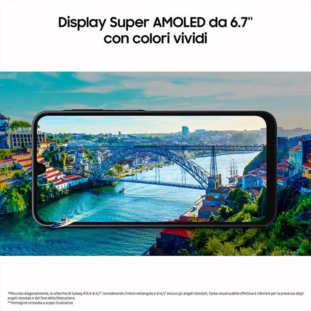 Immagine del prodotto SAMSUNG - Smartphone GALAXY A16 128GB-Black