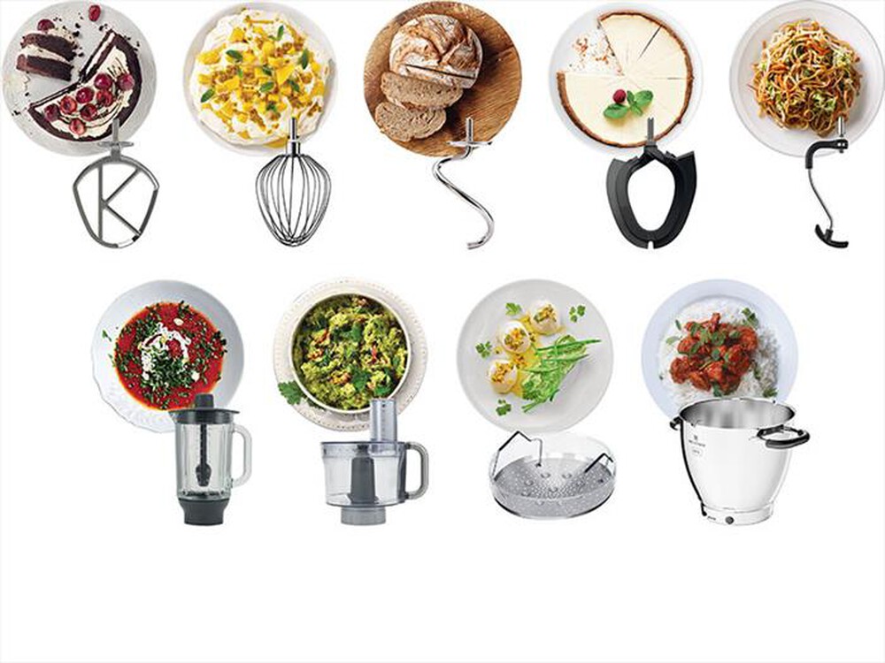 Immagine del prodotto KENWOOD. - Planetaria Cooking Chef XL KCL95.424SI-SILVER