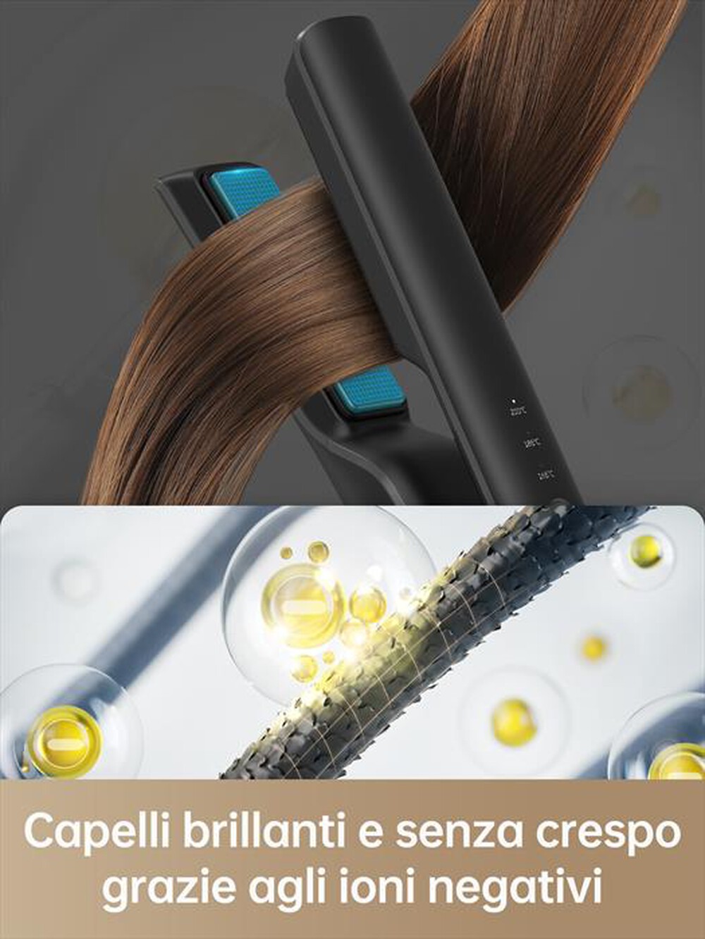 Immagine del prodotto DREAME - Piastra per capelli HAIR GLAMOUR-Nero