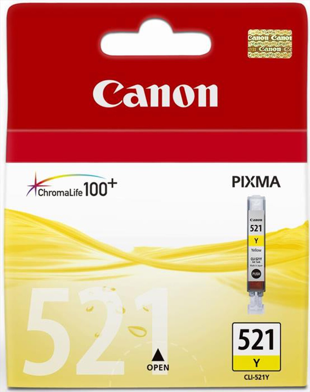 Immagine del prodotto CANON - CLI-521 Y-Yellow
